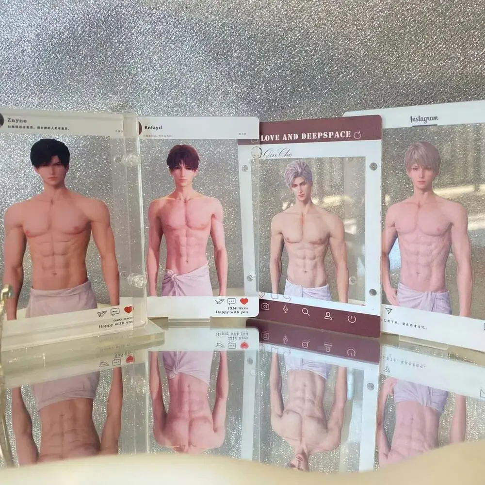 Love in Deepspace Acrylic Dressup Display Stand 10 Sets of Costumes Office Desk